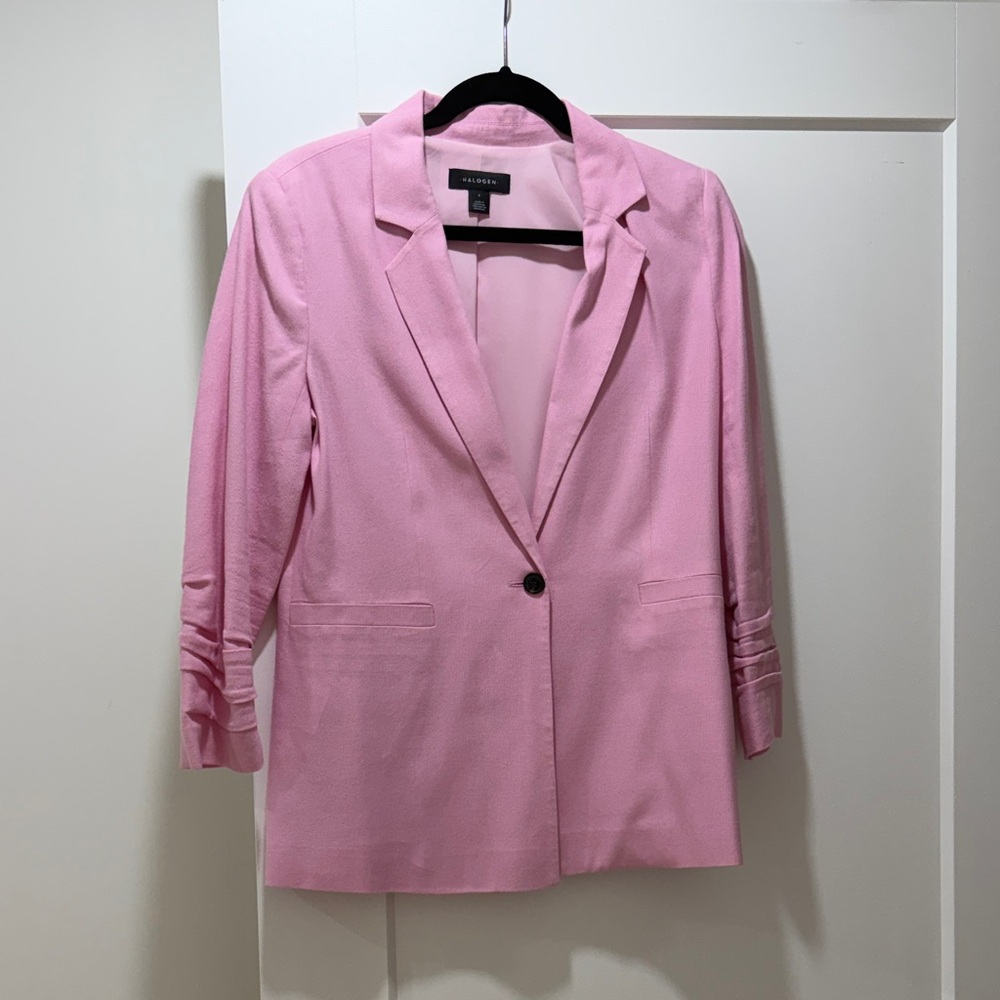 Halogen Pink Women's Blazer